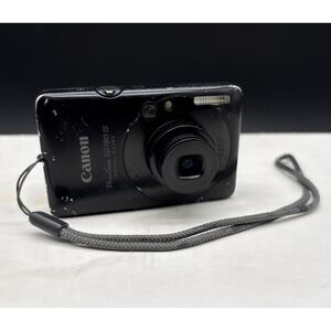 Canon PowerShot SD780 IS 12.1MP Black Compact Digital Camera Bundle Tested READ